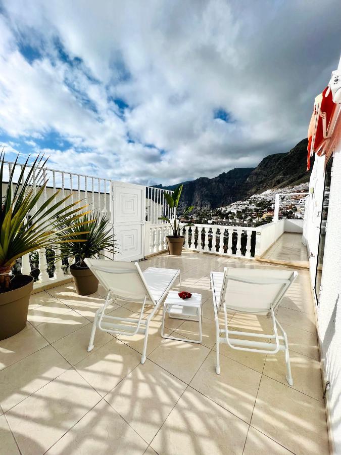 Апартаменты Luxury Penthouse With Breathtaking Views And Huge Private Terraces Пуэрто-де-Сантьяго Экстерьер фото